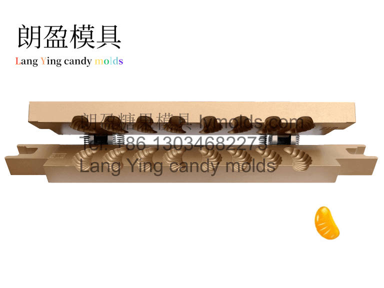 朗盈 橘子瓣糖果模具 Langying Orange Segment Candy Mold
